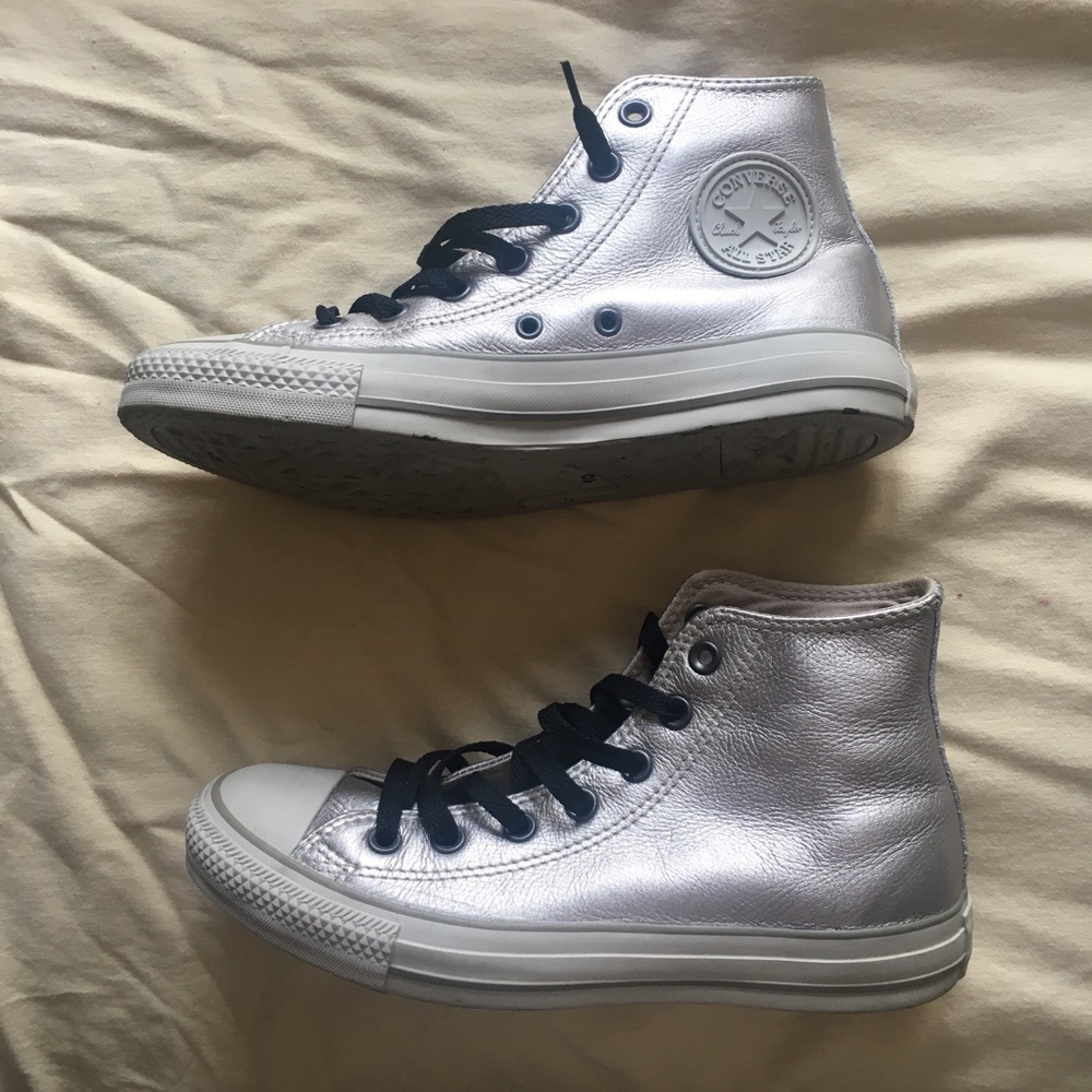 Metallic Silvery Gold Converse (Rare!)